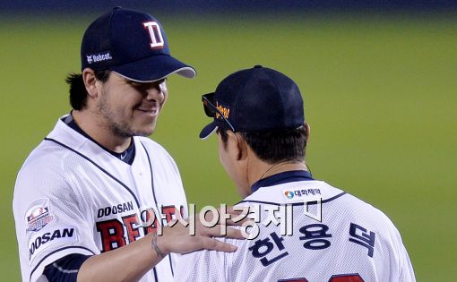 [포토]스와잭, '8.1이닝 1실점 호투'