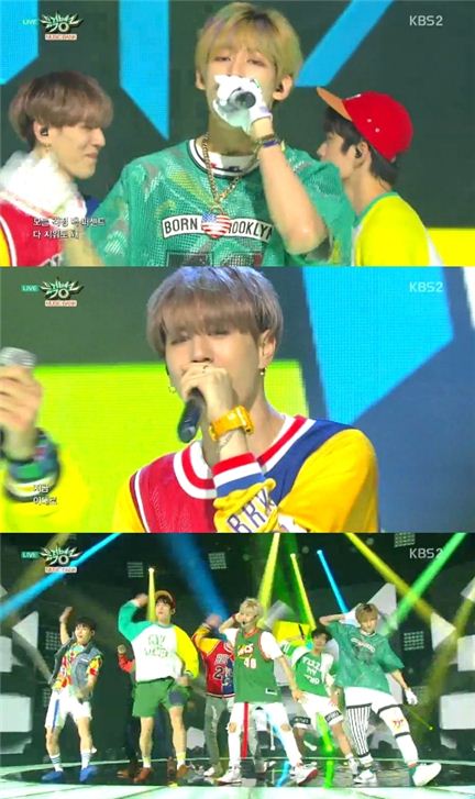 '뮤직뱅크' 갓세븐, 상큼한 퍼포먼스…보기에도 '딱 좋아'