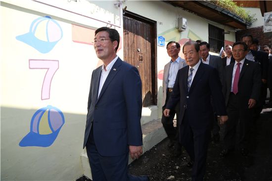 [포토]마포구, 도화동 셉티드 사업 준공 