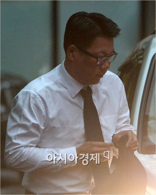 [포토]정지선 현대백 회장, 고 변중석 여사 8주기 참석