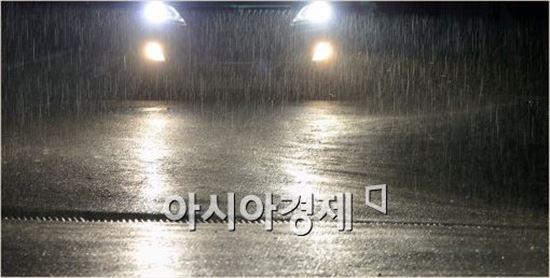 [포토]급작스런 폭우