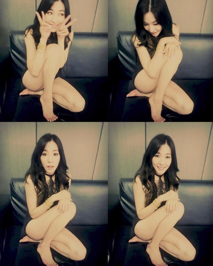 [포토] 티파니, 과감한 핫팬츠 속 늘씬한 각선미