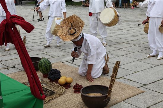 경복궁 민속박물관서 제의·춤판 '밀양백중놀이' 체험