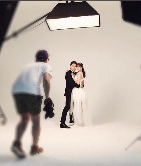 '고결한 그대' 재경·이강훈 웨딩촬영 중 '매너다리' 눈길