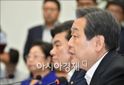 [포토]발언하는 김무성 대표