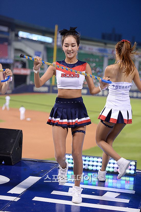 [포토] 치어리더, 섹시한 구릿빛 몸매