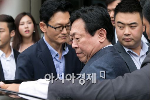 [포토]귀국한 신동빈 회장