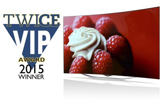 LG전자 올레드 TV가 미국 가전전문 매체 '트와이스'가 선정한 VIP어워드 최고제품상을 수상했다. (사진제공 : LG전자)