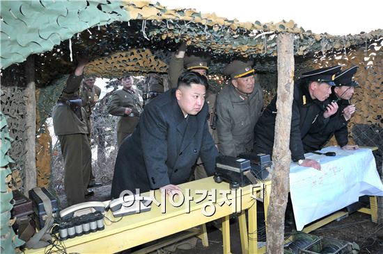 軍 "북한군 고사포탄 1발, 76.2㎜ 3발 발사"