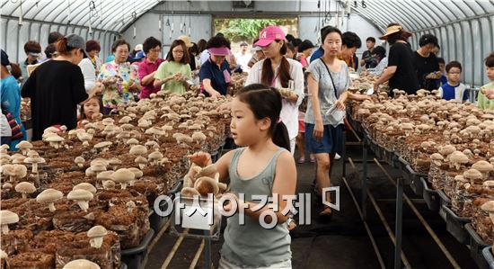 이석형 산림조합중앙회장, 산촌체험행사 현장 점검