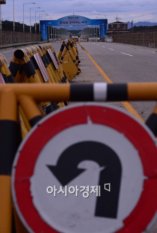 [포토]조용한 통일대교....'남북관계의 결론은?'