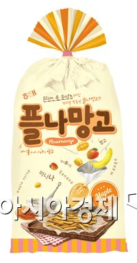 해태제과, 과일 맛 맛동산 '플나망고' 출시