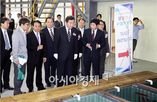 순천에 국내 최초 폐 축전지 활용 고순도 순연 공장 준공