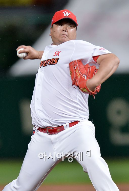 [포토]채병용, '실점은 없다!'