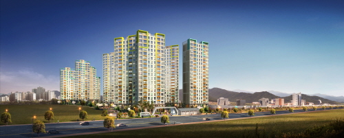 대구 동구 변화의 상징인 혁신-율하-동호지구 구심점에 '각산 서한이다음' 들어와