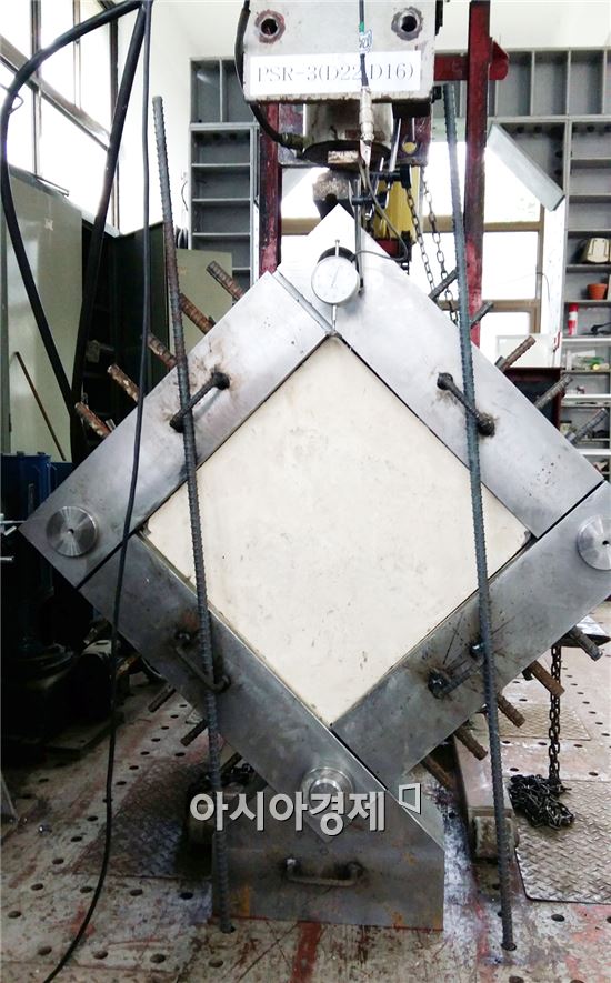 호남대 정제평 교수, 국내 최초 ‘전단시험장치’개발