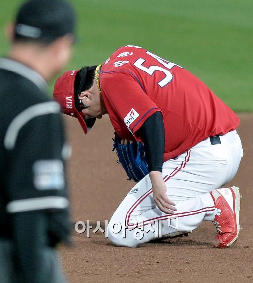 [포토]양현종, '에이스의 부상'