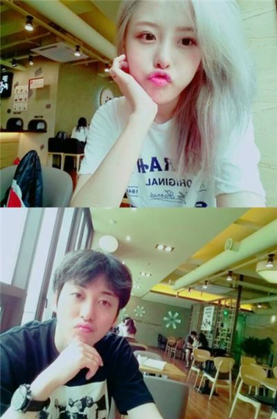 '언프리티랩스타 시즌2' 캐스퍼, 긱스 루이의 공개 연인