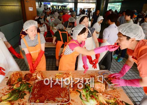 [포토]봉사도 식후경 