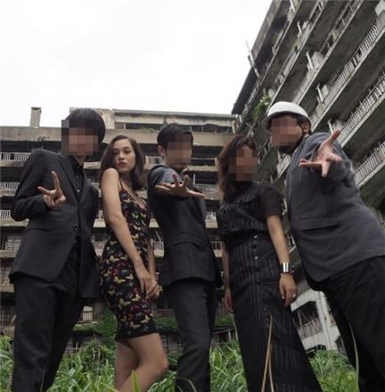 미즈하라 키코, 하시마섬에서 찍은 사진 논란…왜?