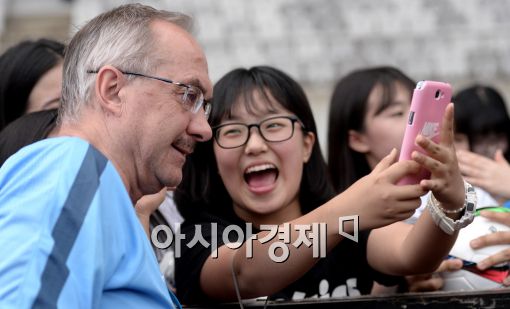 [포토]'감독님 최고!'