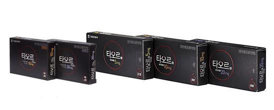 대웅제약, 발기부전 치료제 '타오르정·필름' 4일 출시