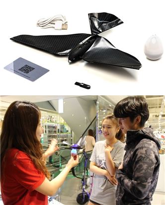 새처럼 나는 드론 '바이오닉 버드', 한국 상륙