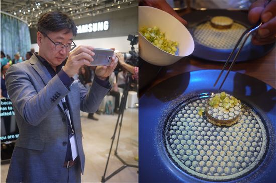 [IFA 2015]삼성전자 셰프컬렉션, '시네드셰프' 행사…윤부근 사장 "요리를 향한 열정 느껴봐"