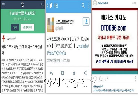 장병완 의원 “텀블러 SNS 불법유해정보서비스 1위”