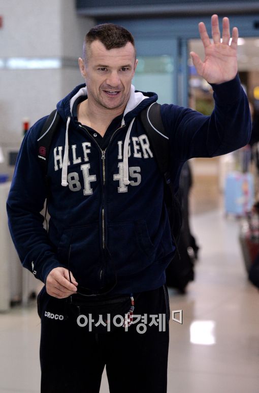 [포토]크로캅, '헬로, 코리아!'