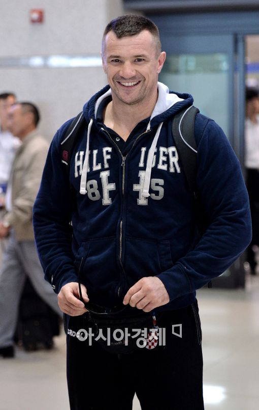 [포토]'19년만의 방한' 크로캅, '푸근한 미소'