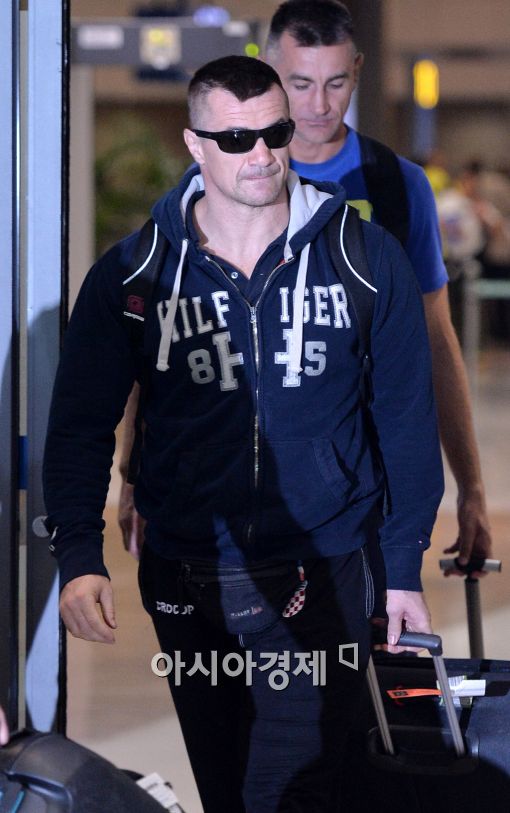 [포토]크로캅, '편안한 옷차림에도 풍겨지는 카리스마'