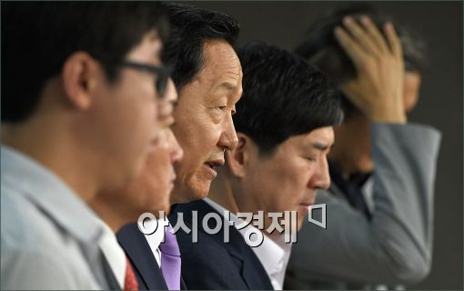 [포토]김상곤, 새정치 마지막 혁신안 발표