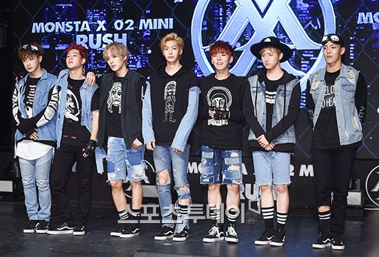 몬스타엑스, 미니앨범 '러시'로 컴백…"1위하면 팬들과 데이트" 공약