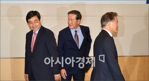 [포토]전경련 찾아간 새정치연합 지도부