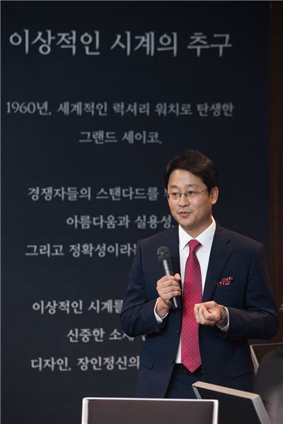 세이코 "韓 명품 데일리 워치 시장 구축할 것"