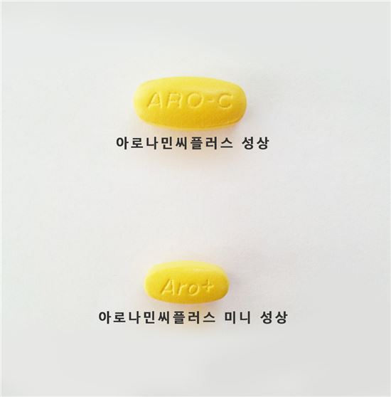 일동제약, 알약 크기 줄인 '아로나민씨플러스-미니' 출시 