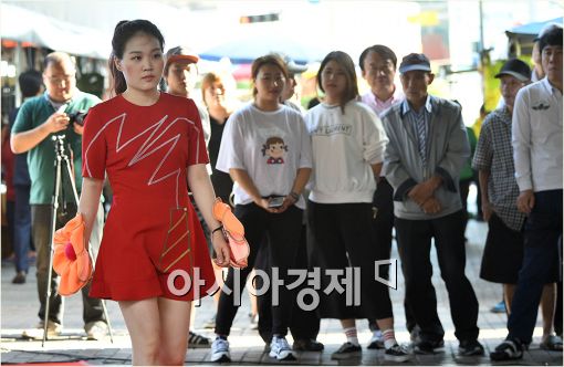 [포토]80년대 구로공단 여공 패션쇼