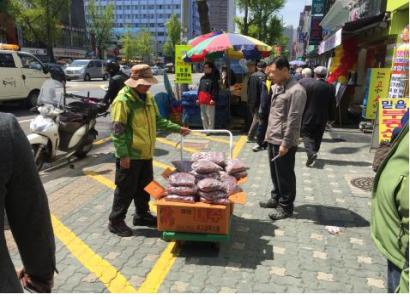 추석 앞두고 청량리역 주변 노점 정비 