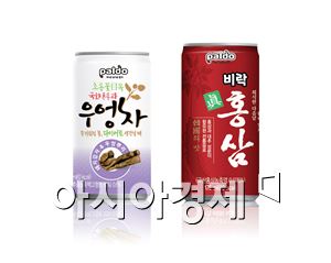 팔도, 우엉차·진홍삼 캔음료 2종 출시