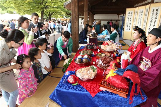 '궁중과 사대부가 전통음식축제' 운현궁서 열려 
