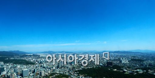 [포토]'파란 가을 하늘'