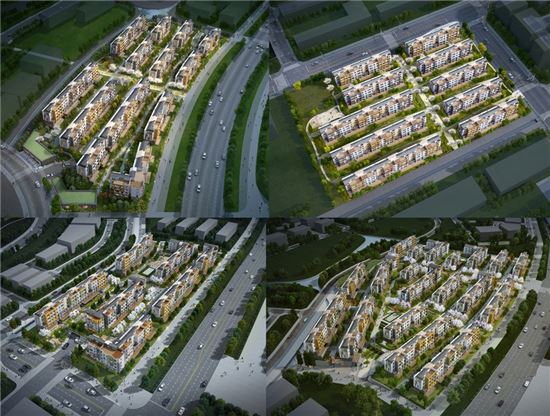 한신공영, 다음달 한강신도시 첫 테라스하우스 분양