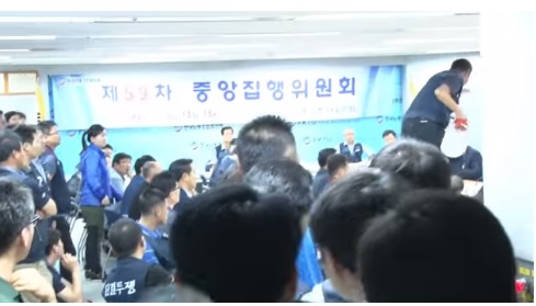 김만재 위원장. 사진=노컷뉴스 영상 캡처