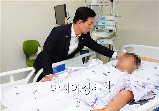 지뢰폭발사고 하 하사 지원할 수 있는 근거 마련