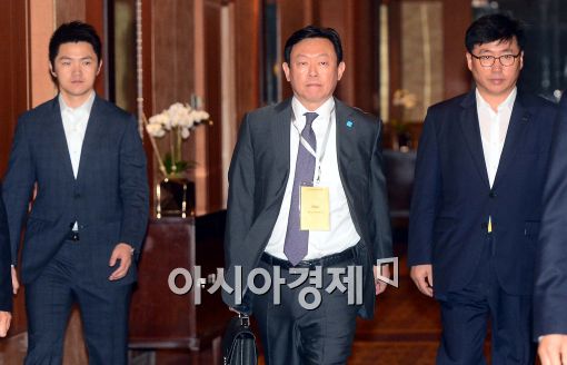 [포토]신동빈 회장, ABC포럼 참석