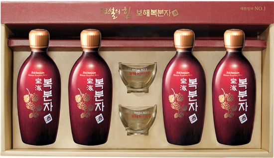 “국산 복분자&매실과 함께 건강하고 알찬 한가위 보내세요”