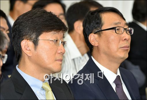 [포토]국감 증인으로 출석한 네이버·다음