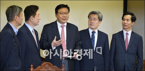 [포토]미 금리 동결, 금융당국 긴급 회의