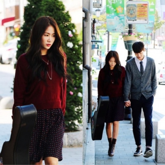 소유-권정열, 콜라보 싱글 '어깨' 뮤직비디오 촬영 현장 공개